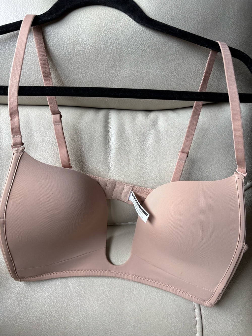 Nude Plunge Bra